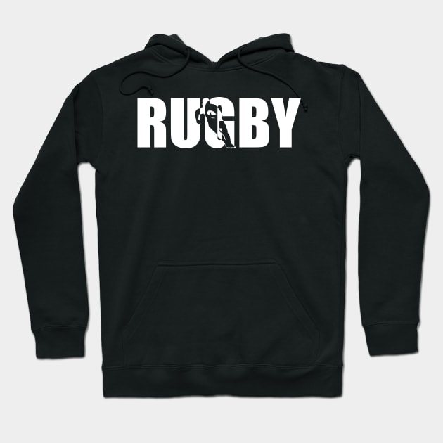 Stylish Rugby Hoodie by idlei